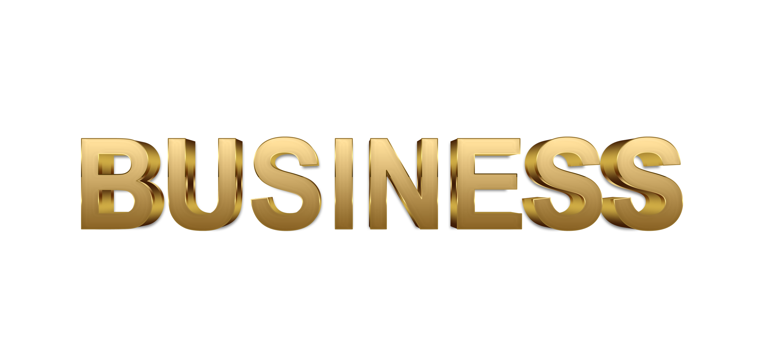 Business word png, Business png, word Business gold text typography PNG images Business